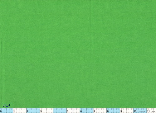 Green Solid Cozy Flannel